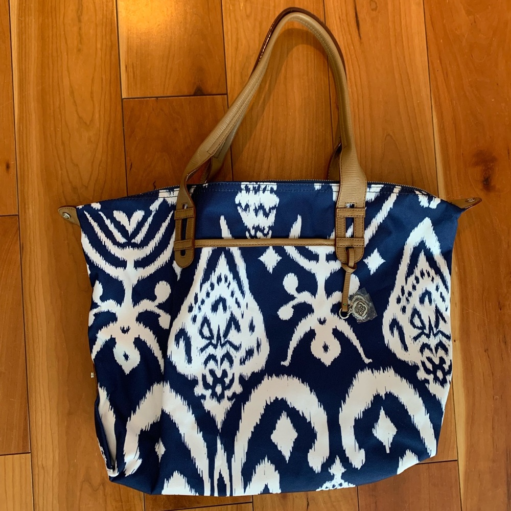 Navy Stella & Dot Tote Bag NWOT